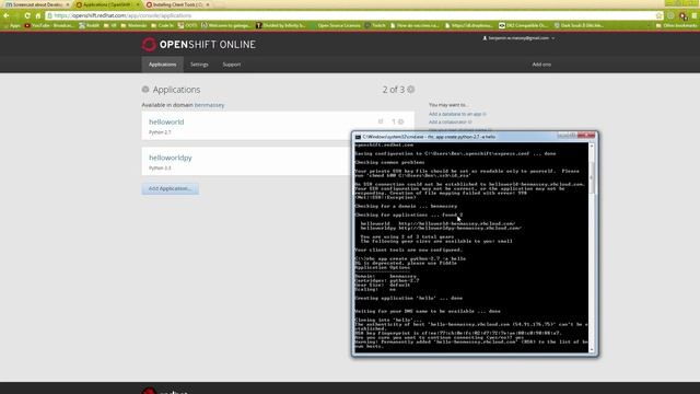 OpenShift Hello World Tutorial смотреть онлайн