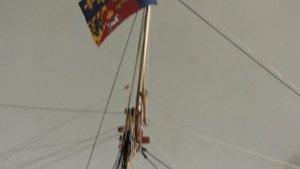 Wooden ship model HMY Royal Caroline 1749 модель корабля для продажи Ship-model.ru