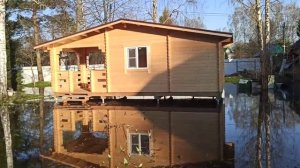 Russia Staraya Kupavna 20210501 Затопило дачный участок у озера Бисерово, Купавна