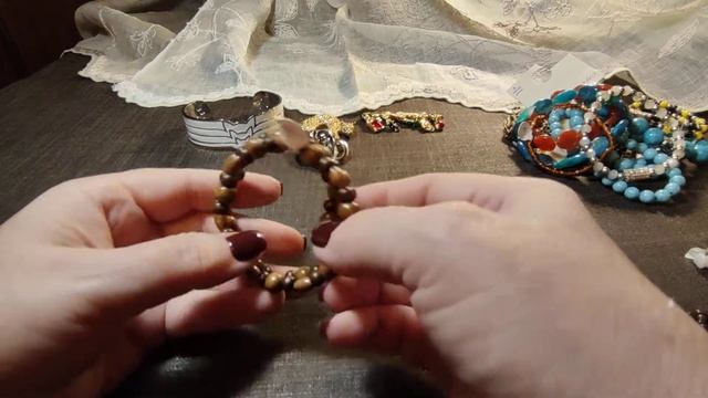 #винтажныеукрашения #посылкисебей 45. Распаковка посылки с винтажными украшениями из Америки.часть