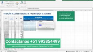 Excel para Descarga masiva de CDR | Facturación Electrónica