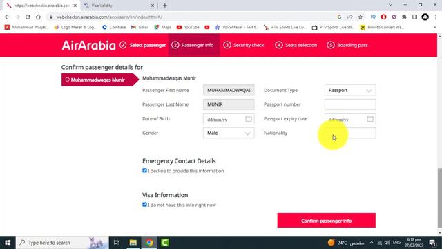 How To Air Arabia Online Check In Add Seat and Beggage | Web Check In Air Arabia смотреть онлайн