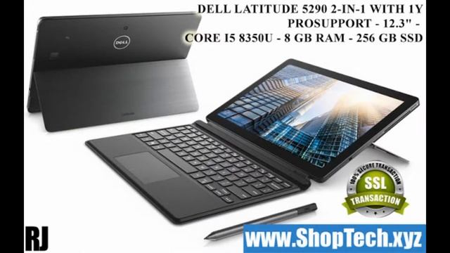 Dell Latitude 5290 2-in-1 with 1Y ProSupport - Tablet - Core i5 8350U / 1.7 GHz (#ShopTechxyz) смотреть онлайн