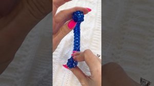 МК. Как плести круглую 3Д ручку 4 грани для СУМКИ ИЗ БУСИН. 3D round beaded bag handle. DIY