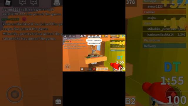 Все решали секунды Roblox Работа в пиццерии смотреть онлайн