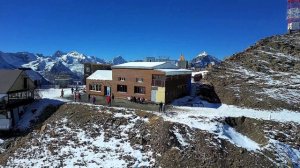 Часть 12. Киров - КМВ (гора Домбай (горнолыжный курорт), Сентинский храм 10 век, плато Буруш-Сырты).