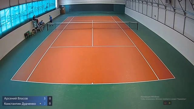 Теннис. VS OPEN. КРАСИВЫЕ ЭЙСЫ. Дудченко К - Власов А. 1 сет. 25 мая 2020 года