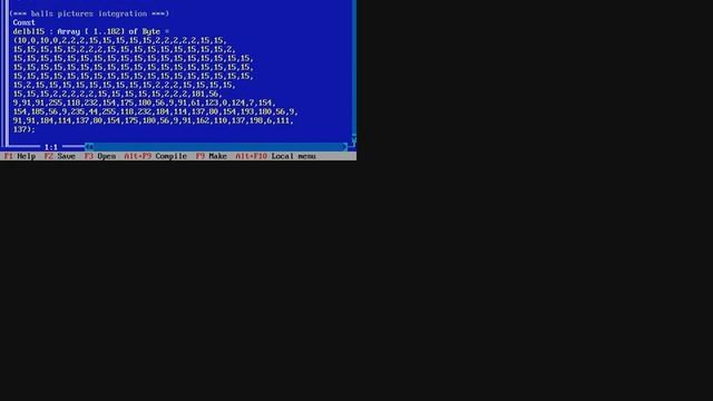 Turbo Pascal 7.1 Demo With D-Fend reloaded смотреть онлайн