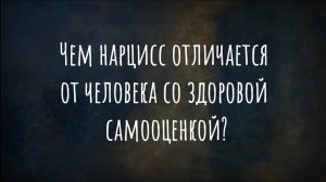 Чем нарцисс отличается от человека со здоровой самооценкой?