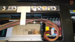 KiVi - Планшетный Текстильный принтер Epson 1410 (Печать на необработанной фанере)