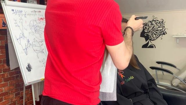 Balayage + Shatush. Окрашивание шатуш и балаяж