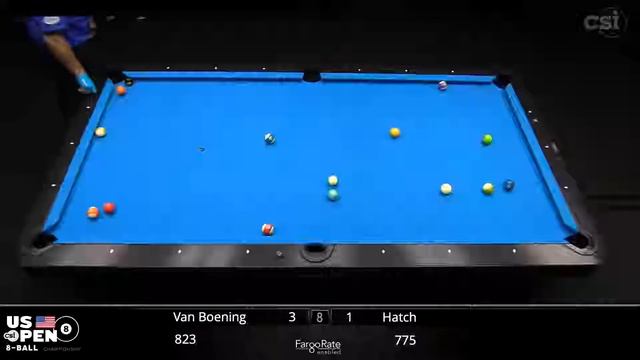 8-BALL | Shane VAN BOENING vs Dennis HATCH | 2019 US Open 8-Ball Championship смотреть онлайн