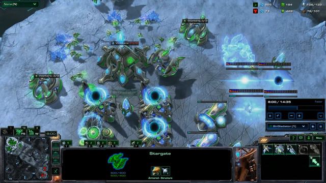 StarCraft 2 Secret Protoss Winning Strategy #2 смотреть онлайн