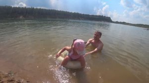 Нашли замену Черному морю😎😊Ленинградская область, карьер