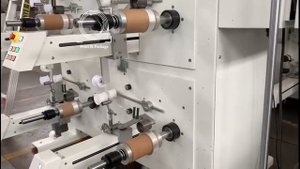 Оборудование для перемотки, резки и намотки на катушки пленки, фольги