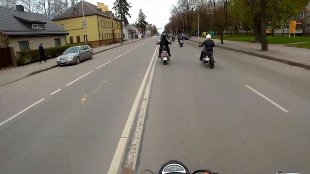 Moto sezono atidarymas Marijampolė 2016 04 30 Yamaha Warrior XV1700 смотреть онлайн