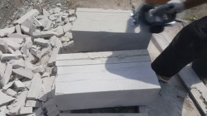 U-блоки из газобетона своими руками за 10 минут