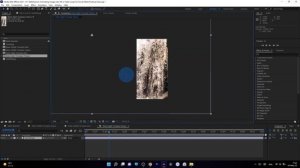 2D Image Animate Flow on Still Images using Adobe After Effects NO PLUGINS