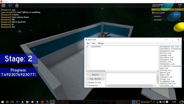 FREE ROBLOX EXPLOIT: VAIN (FULL LUA SCRIPT EXE.) TITANS, TOPKEK, DEVIL AND MORE! смотреть онлайн