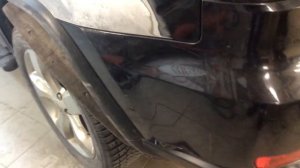 Jeep Grand CherokeeГРАНД ЧЕРОКИ КУЗОВНОЙ РЕМОНТ ЗАДНЕГО  КРЫЛА
