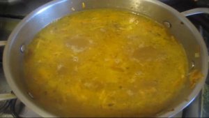 Крем суп с шампиньонами и сливками