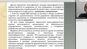 Основы Иммуноферментного анализа