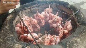 Гусь в Тандыре