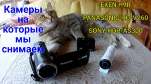 Обзор камер на которые мы снимаем.