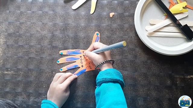 Fish Puppet Craft Activity for Kids || Activity of the Week смотреть онлайн