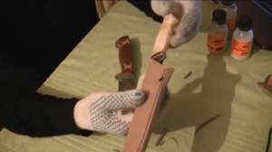 Финишная обработка кожи