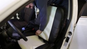 Автоинтерьер Пермь - Установка чехлов из экокожи 'АВТОПИЛОТ' Киа Сид