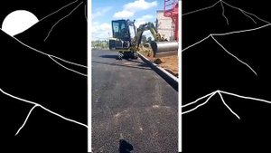 Мини экскаватор Boulder EX22 в работе