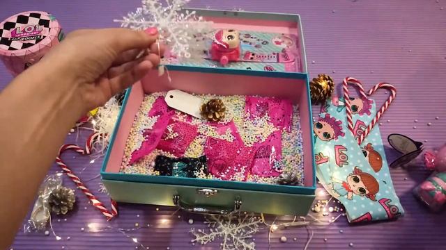 Собираем новогодний бокс L.O.L. HAIRGOALS +P.O.P HAIR SURPRISE+ аксессуары лол подарок на новый го смотреть онлайн