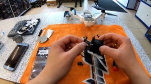 Замена шлейфа управления двигателями Hubsan Zino (zino000-80)