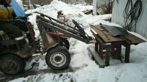 Минипогрузчик.  Обзор.