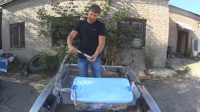 СУПЕР бюджетный аэратор в лодку.