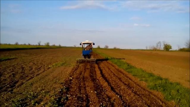 Самодельный Культиватор на Мототрактор -Минитрактор, культиватор своими руками в работе с катком