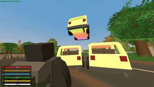 КАК ЗАСПАВНИТЬ МАШИНУ САМОЛЁТ В UNTURNED 1