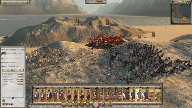 MASSIVE 20000 GREECE v ROME SURVIVAL BATTLE! Ancient Empires Gameplay (Total War Attila Mod) смотреть онлайн
