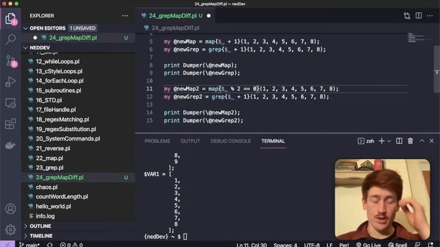 perl5 #26: GREP & MAP // What is the difference between grep and map? смотреть онлайн