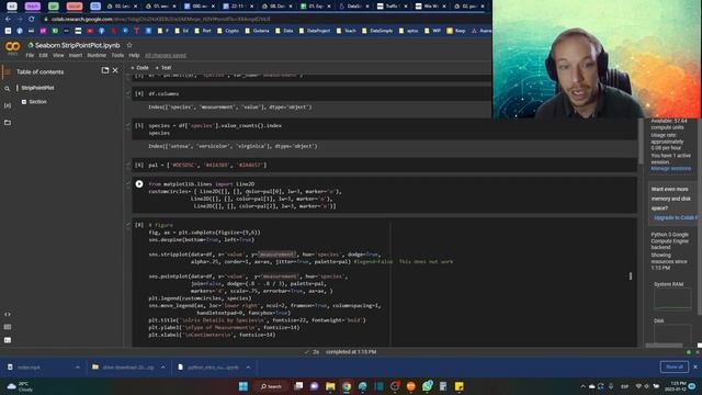Python Data Analysis Tips StripPointPlot in Seaborn FacetGrid pointplot stripplot different scales смотреть онлайн