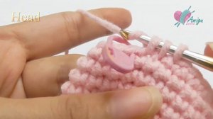 #191 | Amigurumi Piglet - Pig Crochet Pattern (1/4) | How To Crochet Amigurumi Animal | AmiguWorld