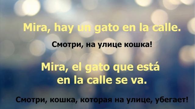 Испанский язык с нуля - Урок 5. Артикли