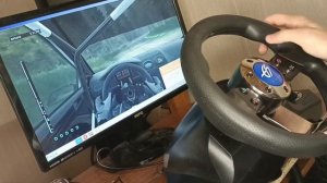 Обзор на игровой руль dexp wheelman 2 ! Лучший с бюджетом 6к