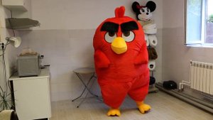 Ростовая кукла Энгри Бердс новый дизайн из м/ф 2016 г | iclowns.ru