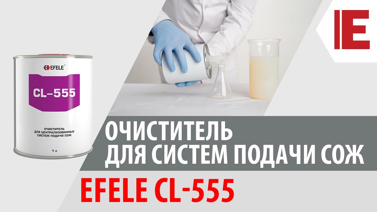 Очиститель для систем подачи СОЖ EFELE CL-555