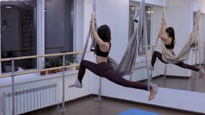Fly yoga (флай йога ) 2 урок