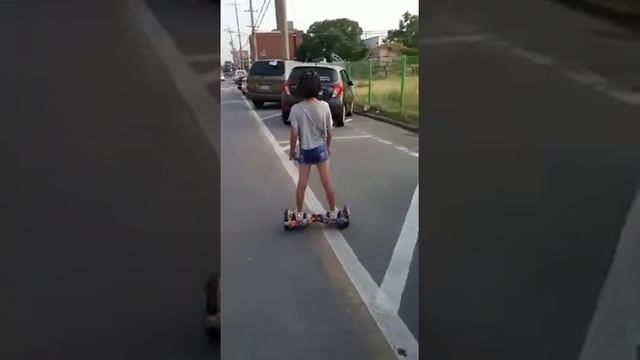 Катаюсь на гироскутере по Корее смотреть онлайн