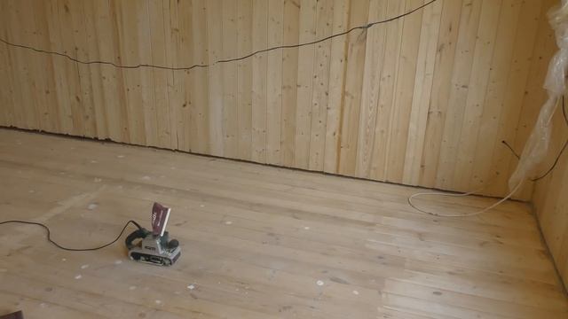 Шлифовка деревянных полов своими руками