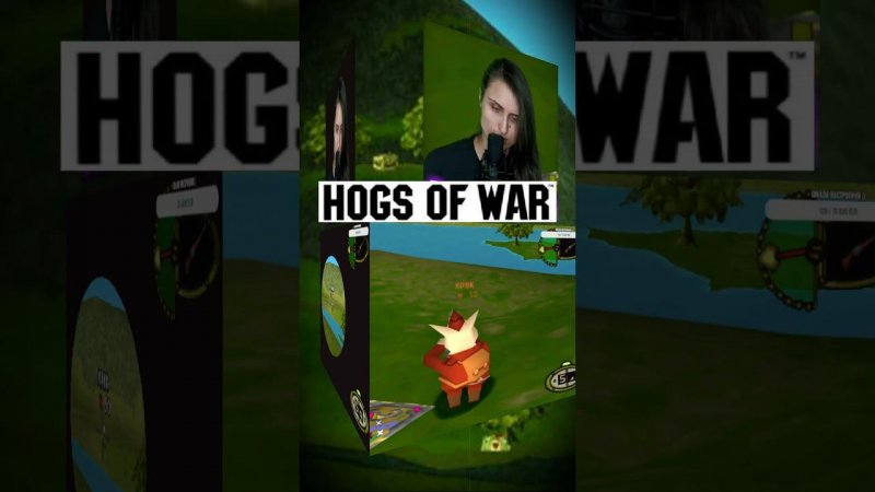 Гениальный стрелок, ага ♂️ Hogs of war PS1 #playstation1 #ностальгия #hogsofwar #juegos #jeux